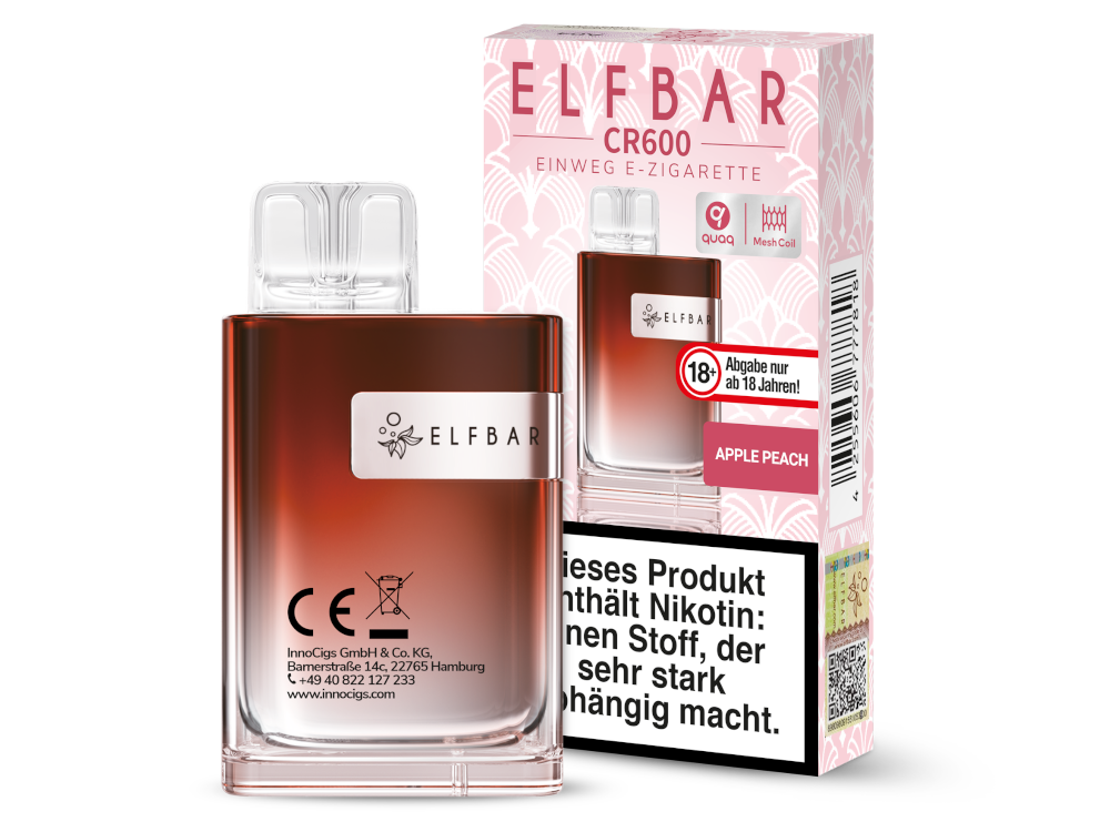 Elfbar - CR600 Einweg E-Zigarette