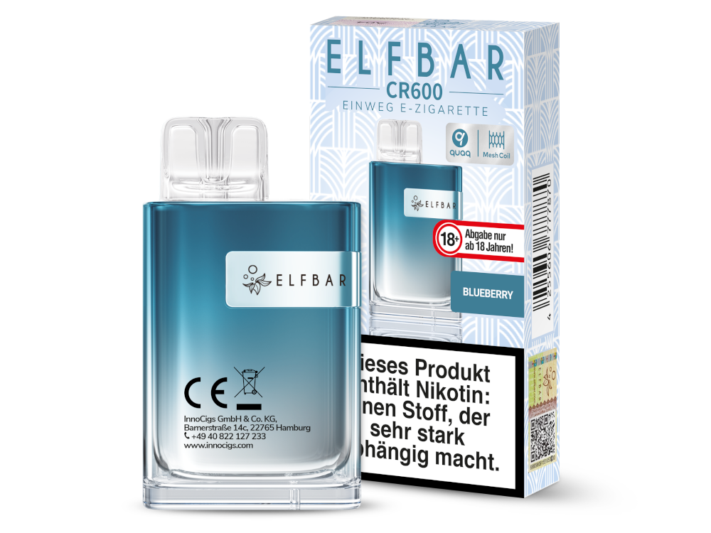 Elfbar - CR600 Einweg E-Zigarette