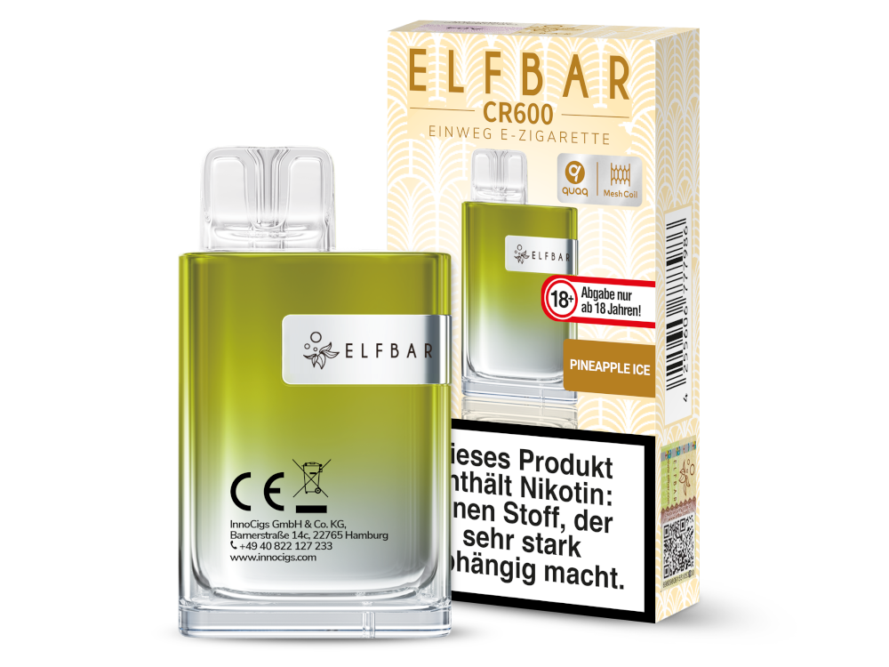 Elfbar - CR600 Einweg E-Zigarette