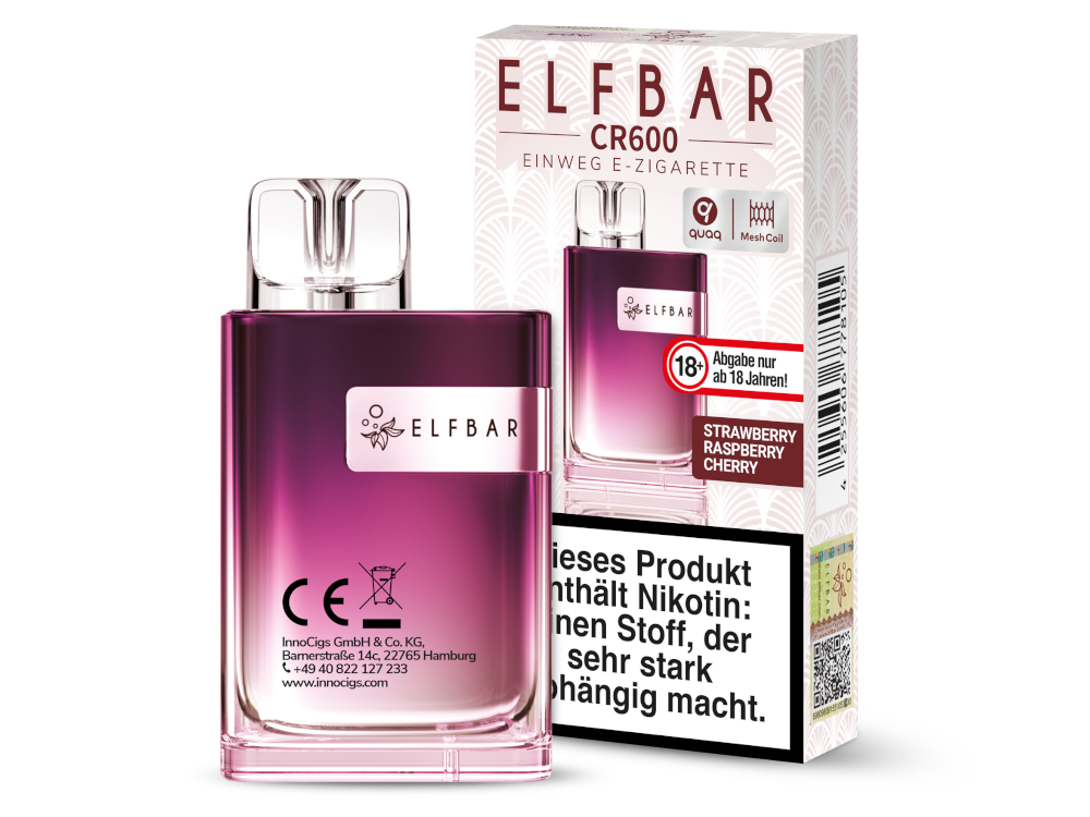 Elfbar - CR600 Einweg E-Zigarette