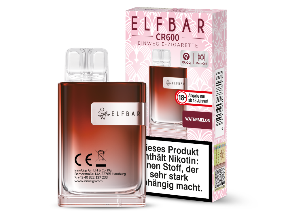 Elfbar - CR600 Einweg E-Zigarette