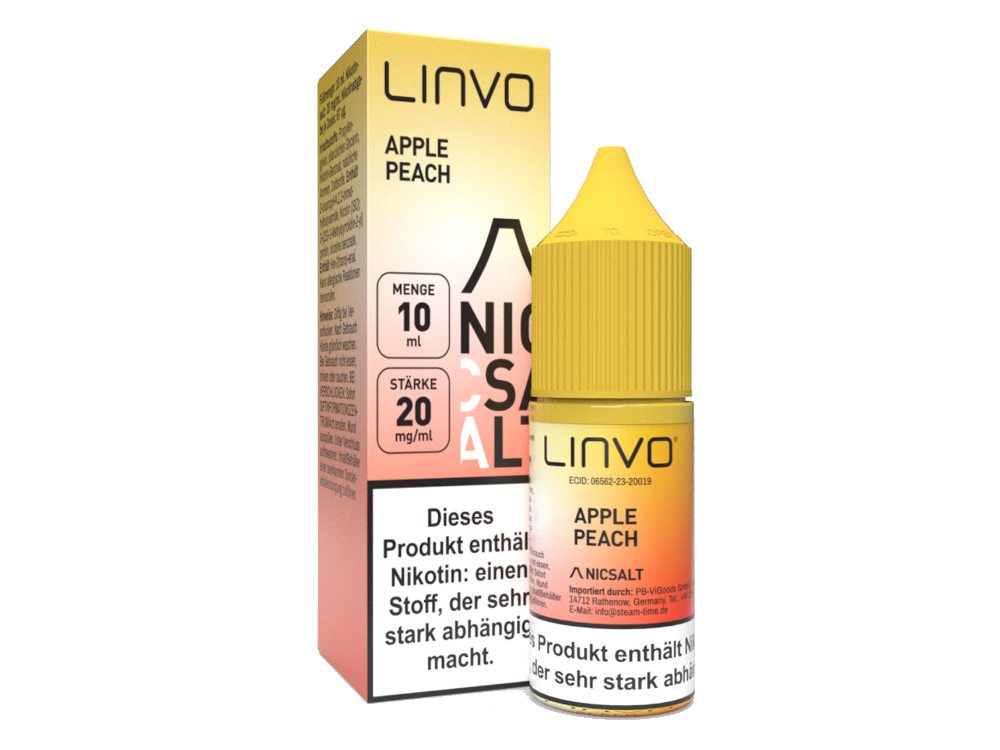 Linvo - Apple Peach - Nikotinsalz Liquid 20 mg/ml