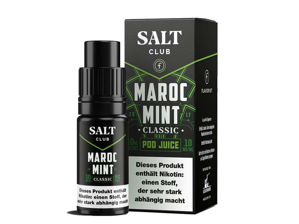 Salt Club - Flavorist Maroc Mint - Nikotinsalz Liquid