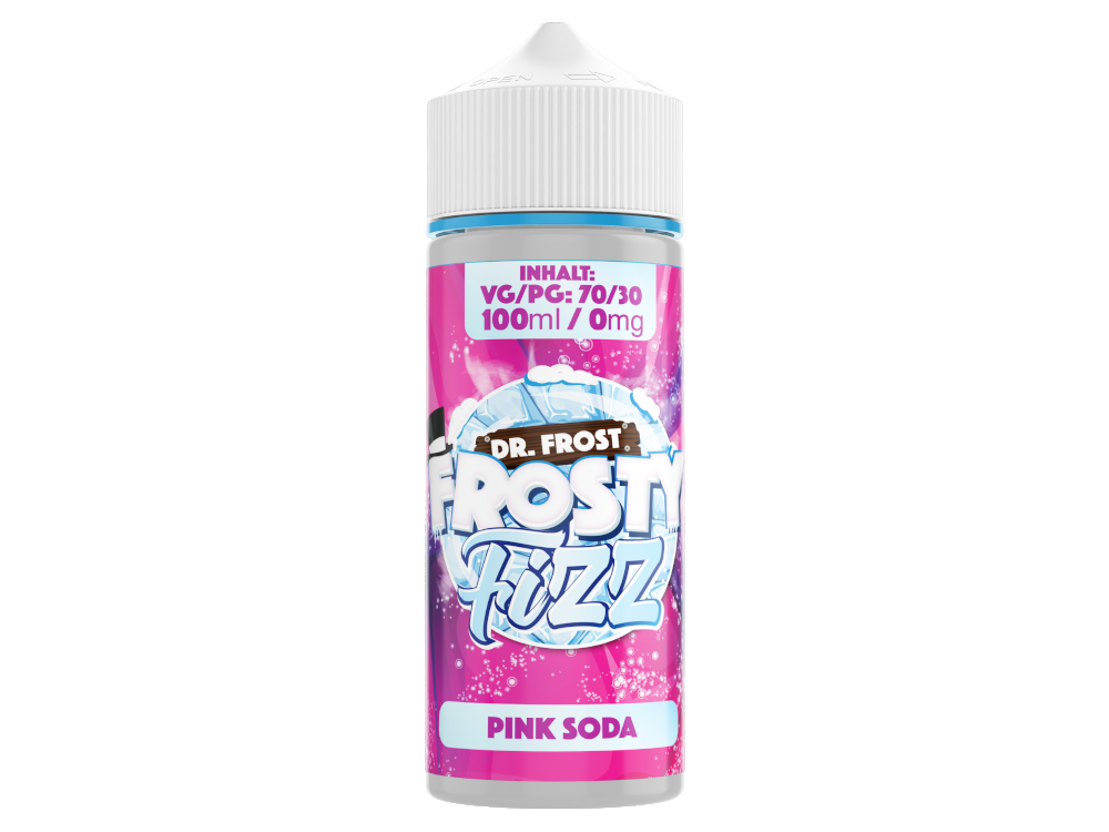 Dr. Frost - Frosty Fizz - Pink Soda Liquid - 100ml 0mg/ml