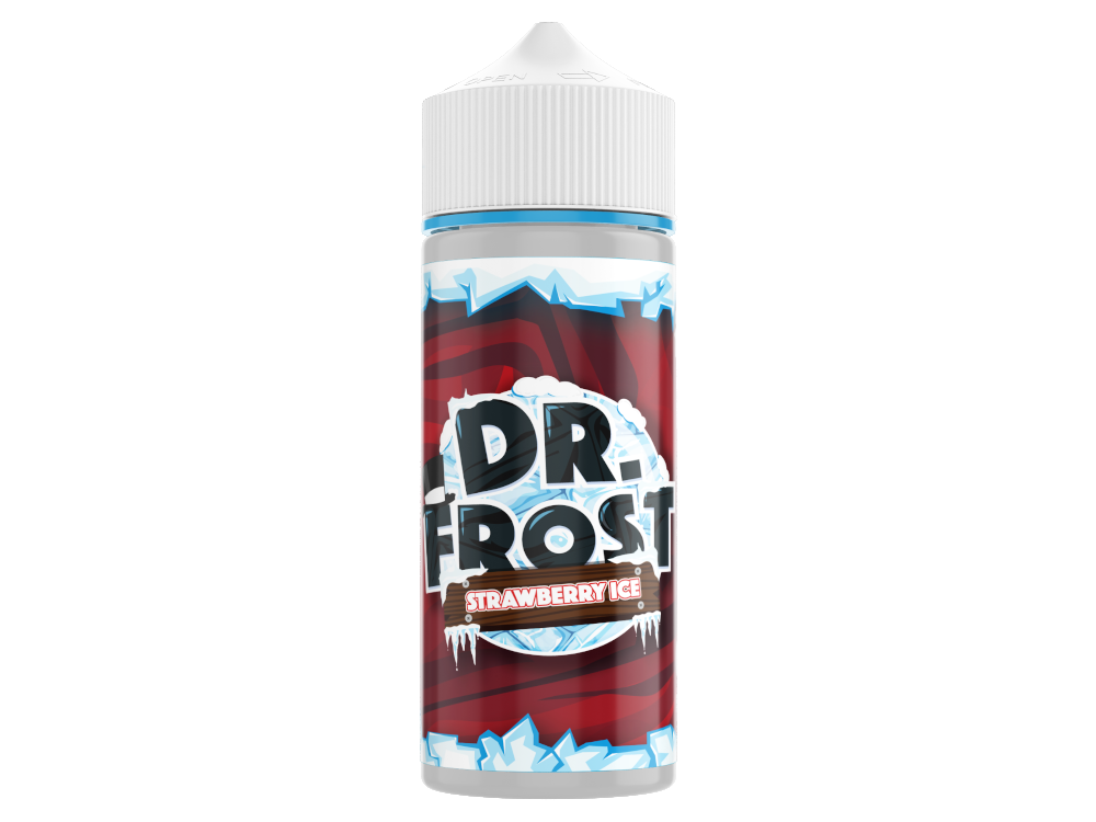 Dr. Frost - Polar Ice Vapes - Strawberry Ice - 100ml 0mg/ml
