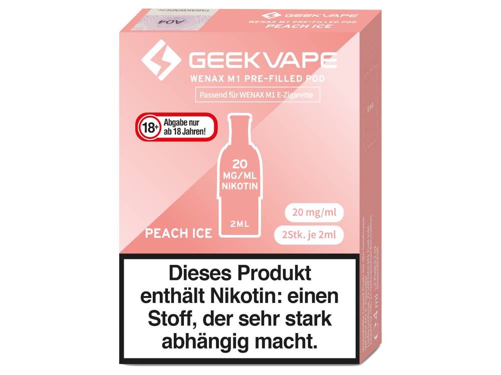 GeekVape - Wenax M1 Pod (2 Stück pro Packung)