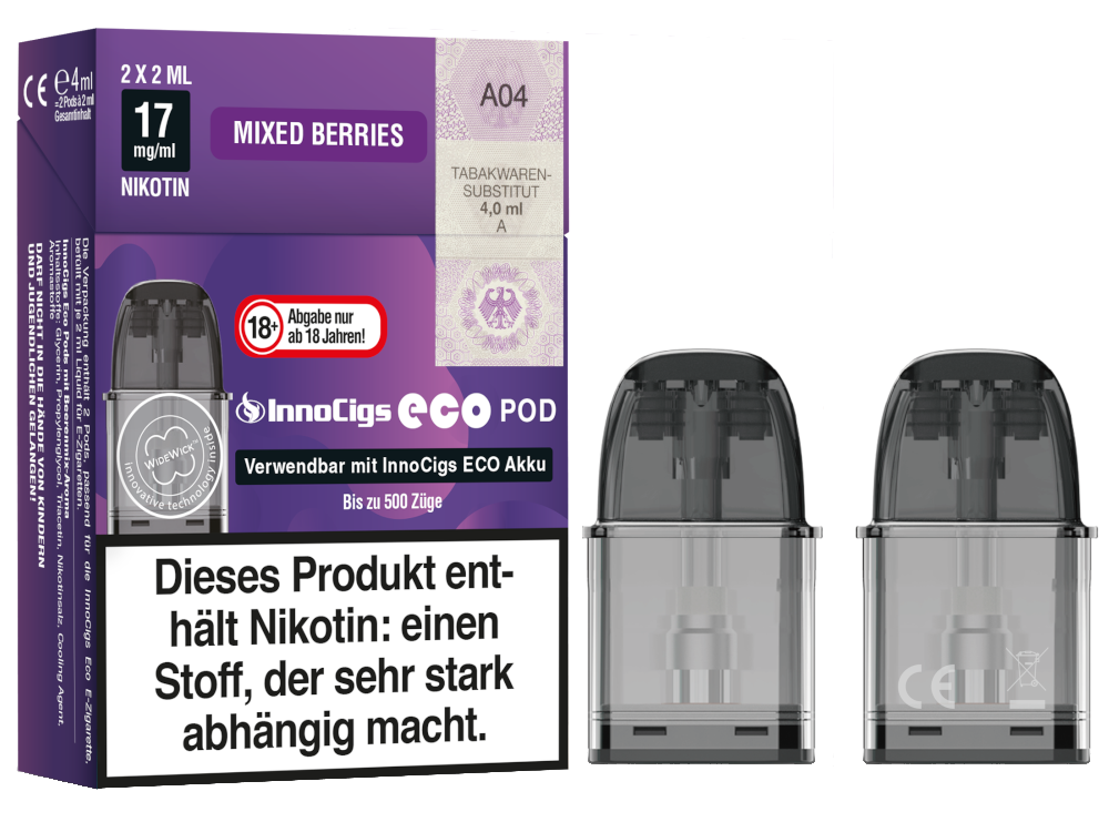 InnoCigs - Eco Pod (2 Stück pro Packung)