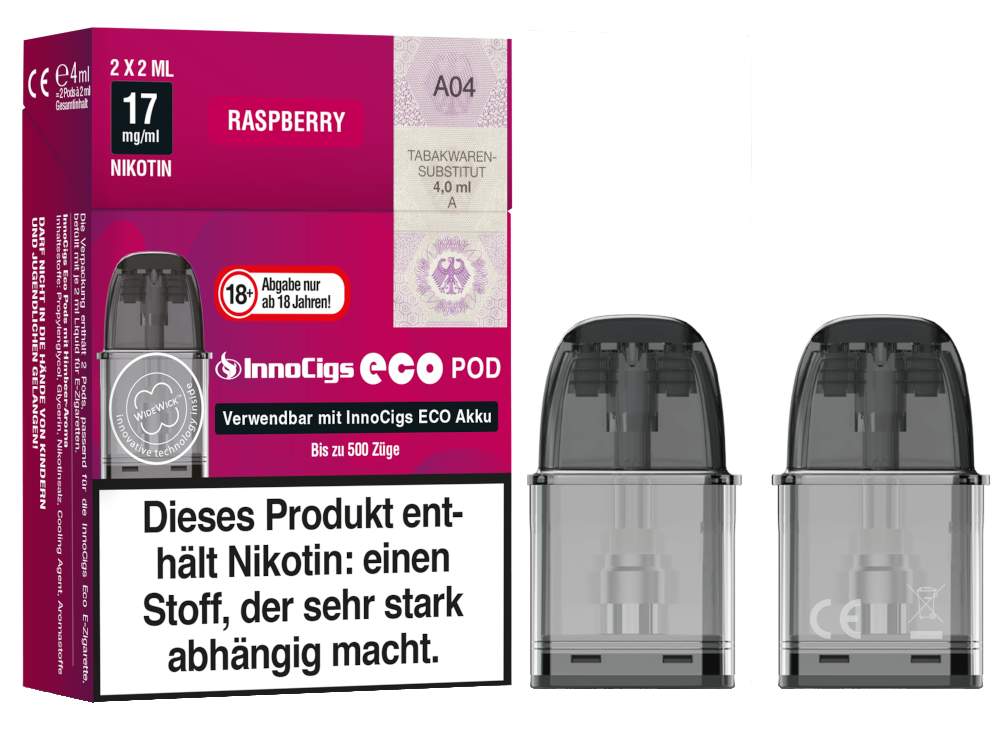InnoCigs - Eco Pod (2 Stück pro Packung)