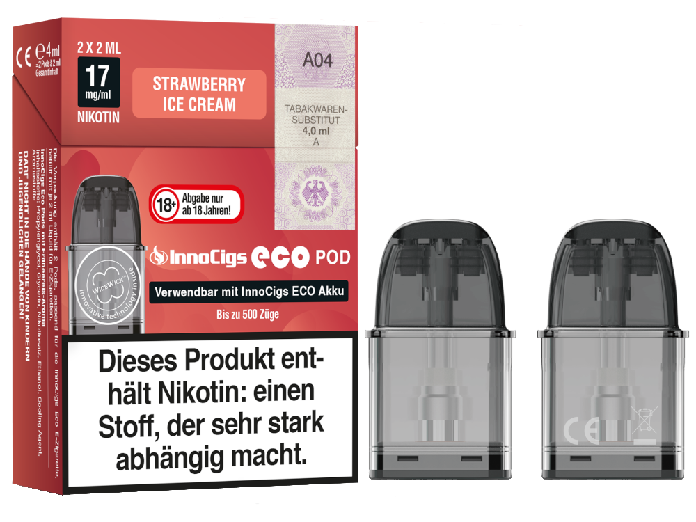 InnoCigs - Eco Pod (2 Stück pro Packung)