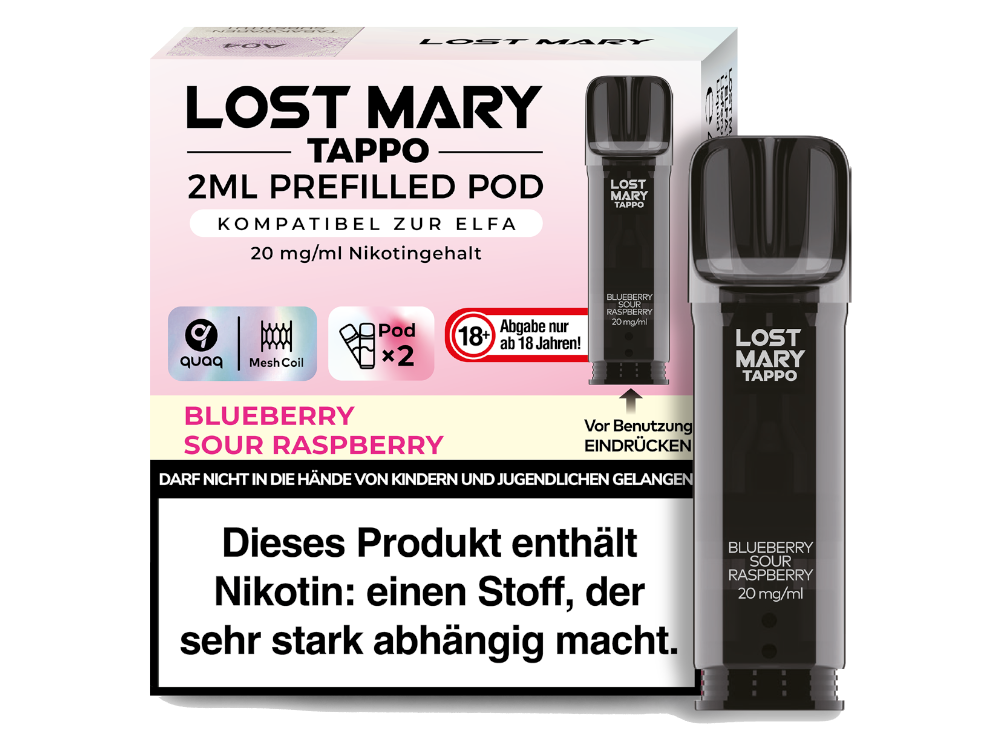 Lost Mary - Tappo Pod (2 Stück pro Packung)