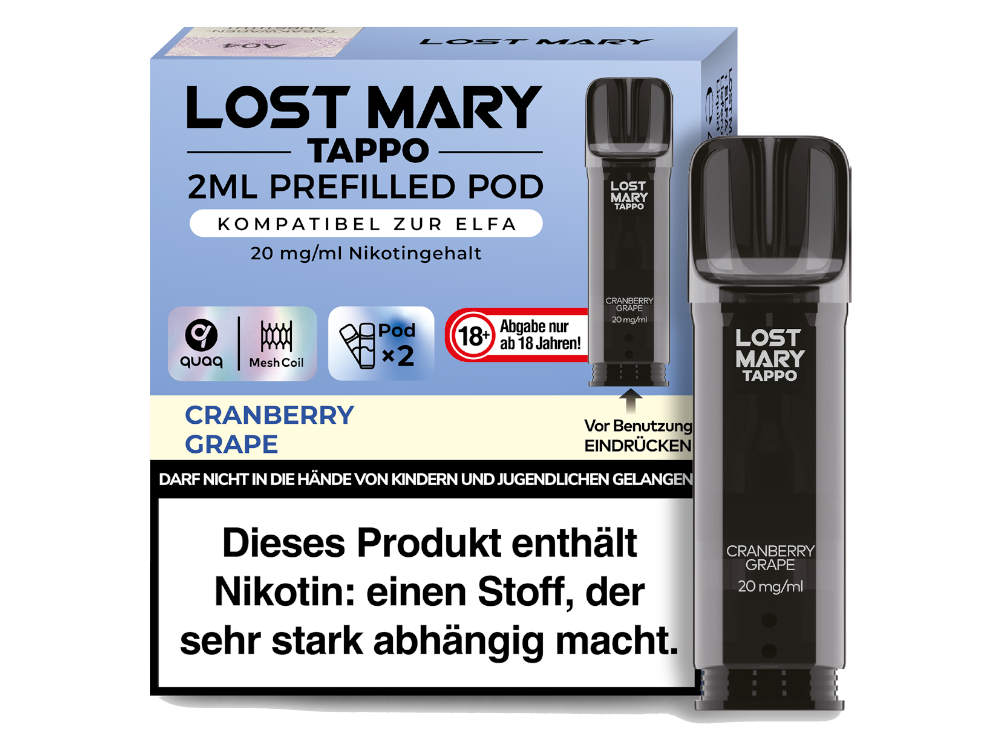 Lost Mary - Tappo Pod (2 Stück pro Packung)