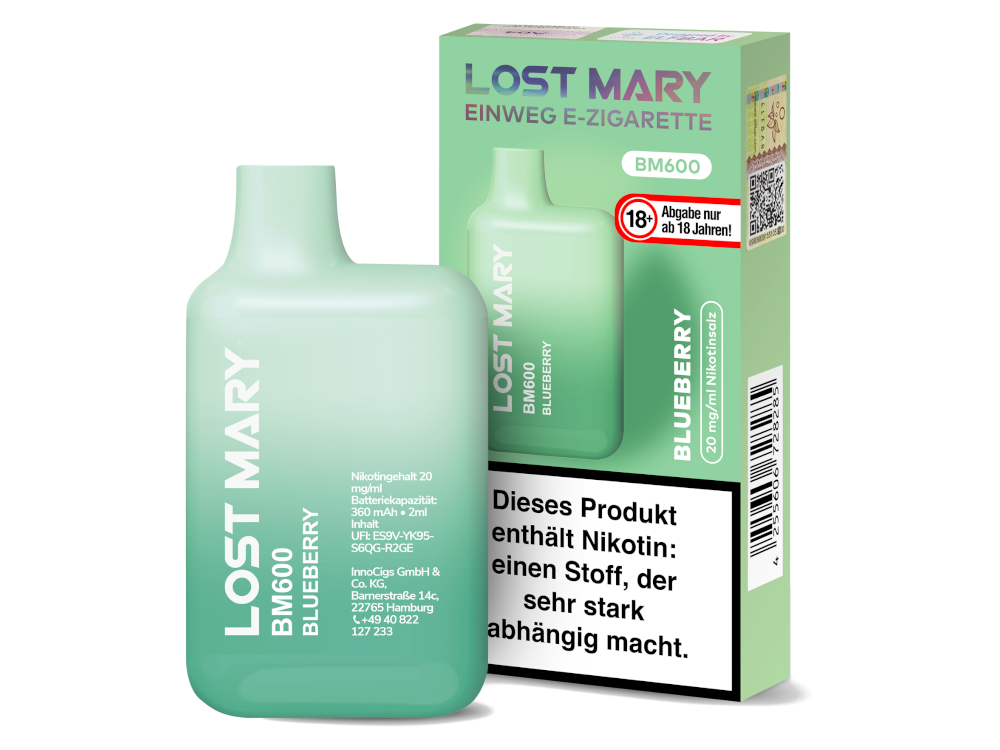 Lost Mary - BM600 Einweg E-Zigarette - 20mg/ml