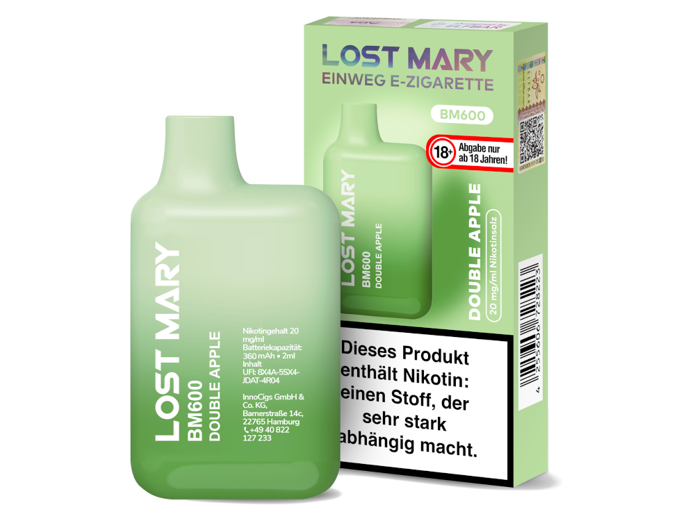 Lost Mary - BM600 Einweg E-Zigarette - 20mg/ml