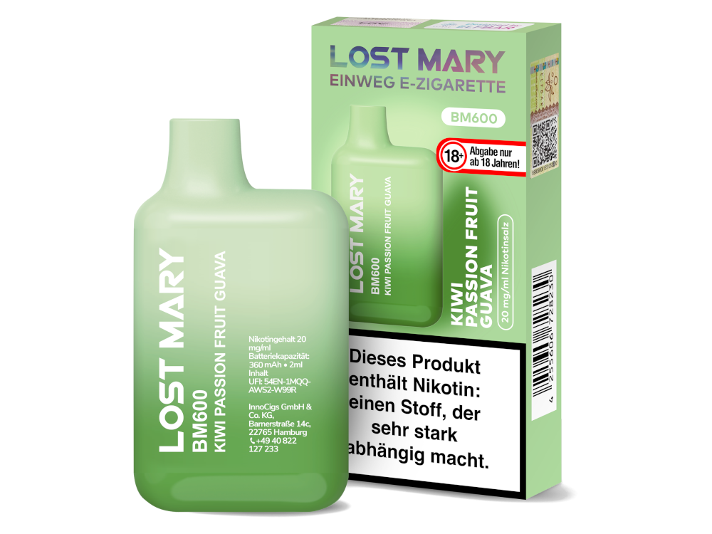 Lost Mary - BM600 Einweg E-Zigarette - 20mg/ml