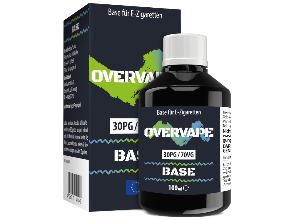 Overvape - 100 ml Basis 0 mg/ml