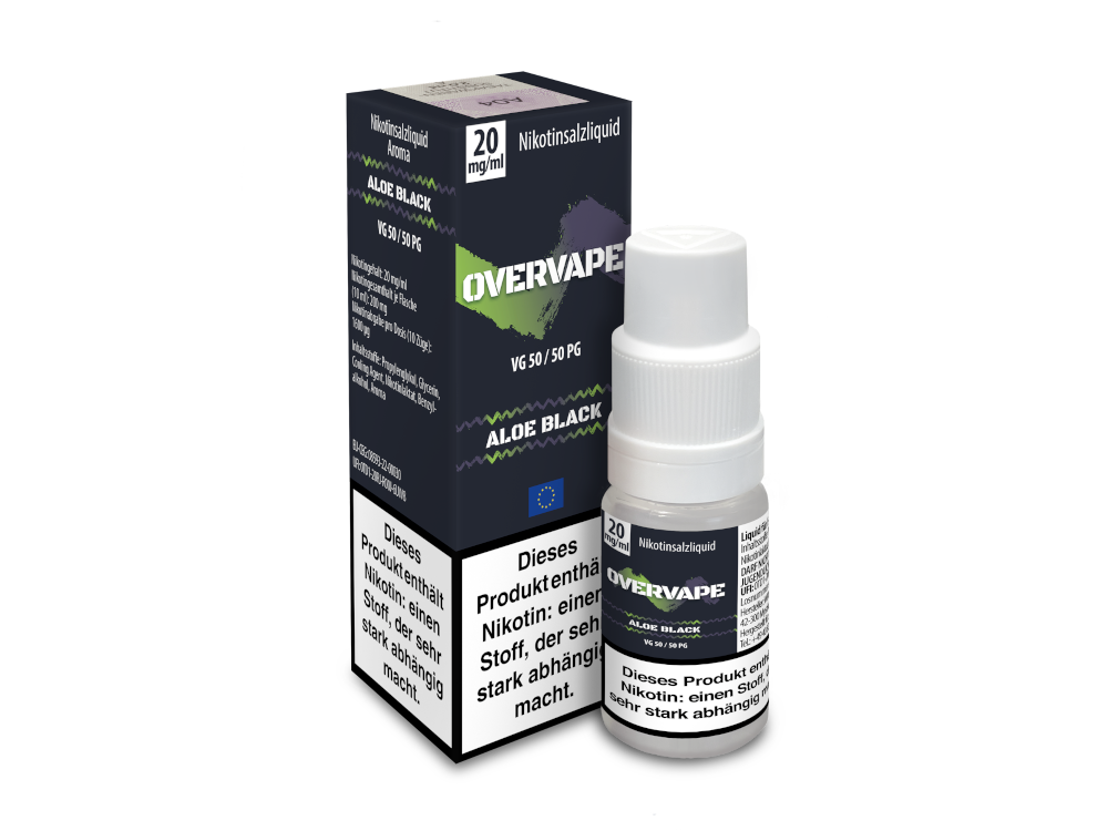 Overvape Nikotinsalz Liquid – 10ml in 30 Geschmacksrichtungen