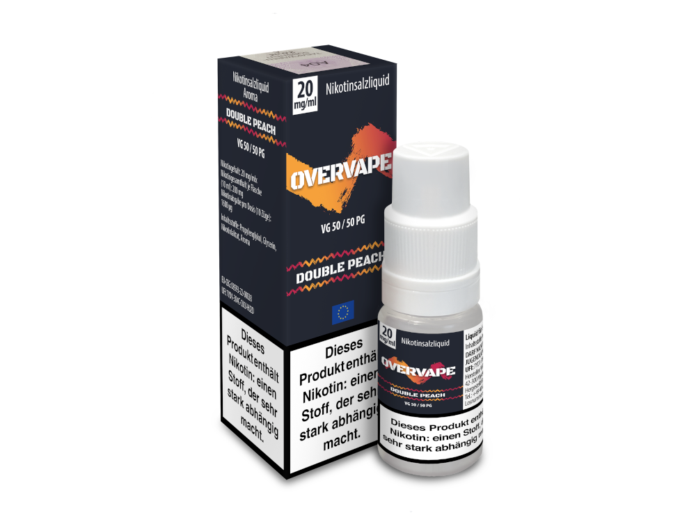 Overvape Nikotinsalz Liquid – 10ml in 30 Geschmacksrichtungen