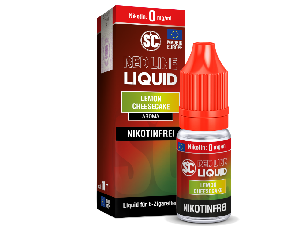 SC - Red Line - Lemon Cheesecake - Nikotinsalz Liquid