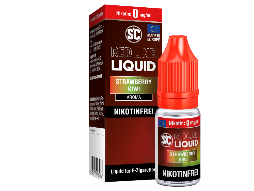 SC - Red Line - Strawberry Kiwi - Nikotinsalz Liquid
