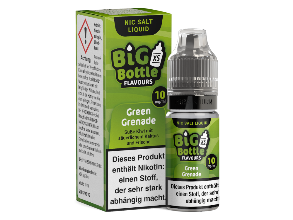 Big Bottle - Green Grenade - Nikotinsalz Liquid
