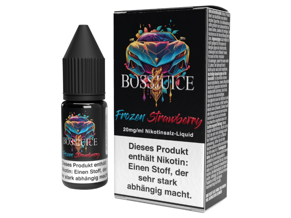 Boss Juice - Frozen Strawberry - Nikotinsalz Liquid 20 mg/ml
