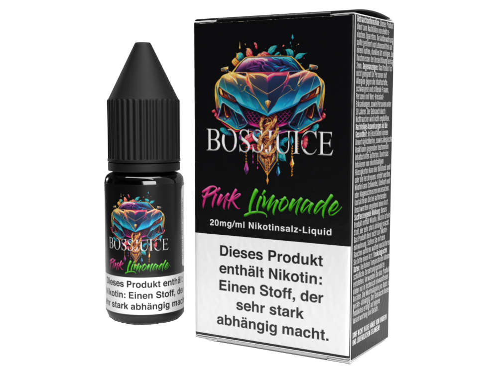 Boss Juice - Pink Limonade - Nikotinsalz Liquid 20 mg/ml