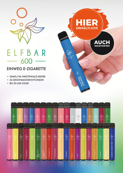 Elfbar 600 Einweg E-Zigarette