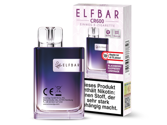 Elfbar - CR600 Einweg E-Zigarette