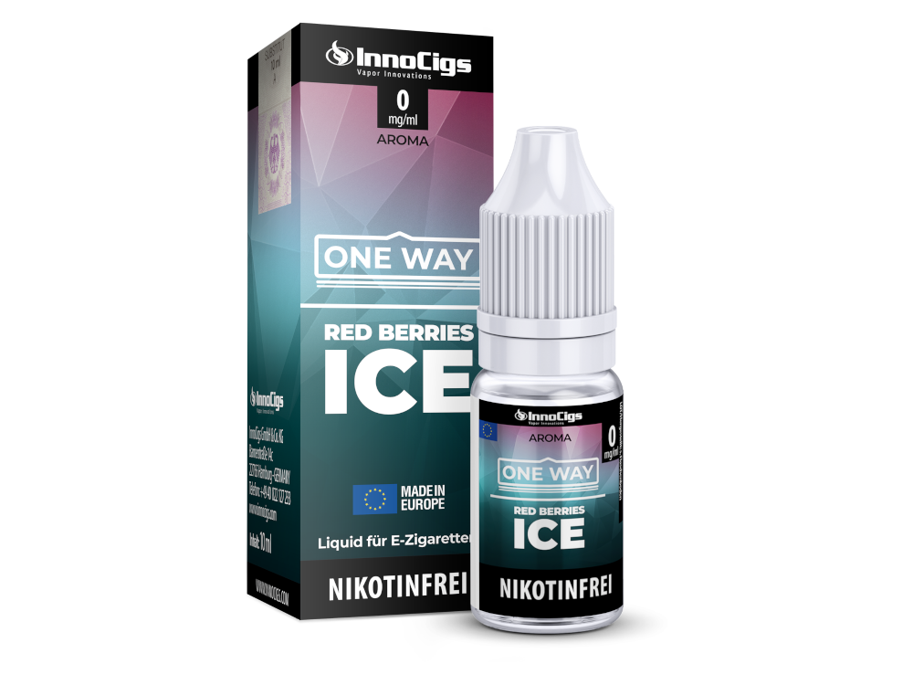 InnoCigs - One Way - Red Berries Ice - Nikotinsalz Liquid