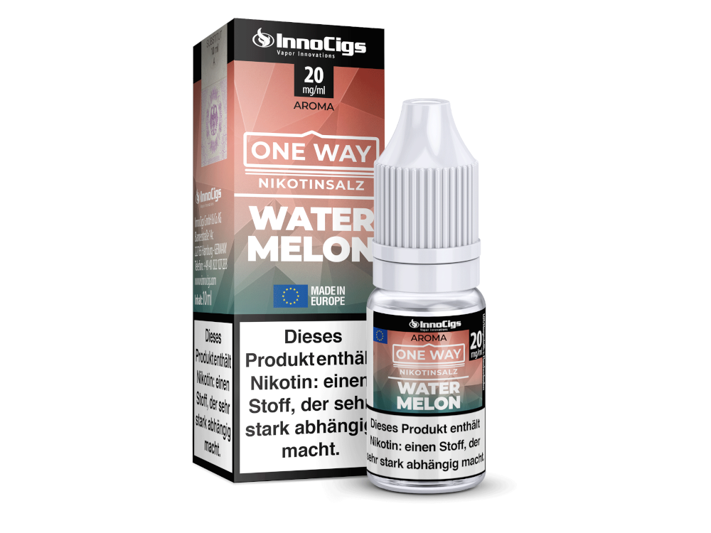 InnoCigs - One Way - Watermelon - Nikotinsalz Liquid