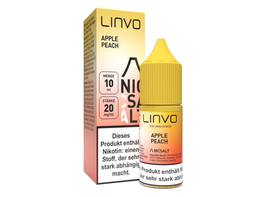 Linvo - Apple Peach - Nikotinsalz Liquid 20 mg/ml
