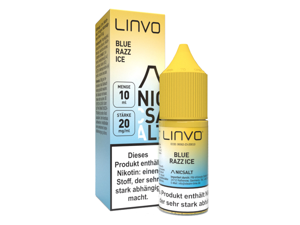 Linvo - Blue Razz Ice - Nikotinsalz Liquid 20 mg/ml