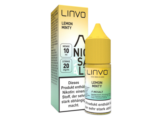Linvo - Lemon Minty - Nikotinsalz Liquid 20 mg/ml