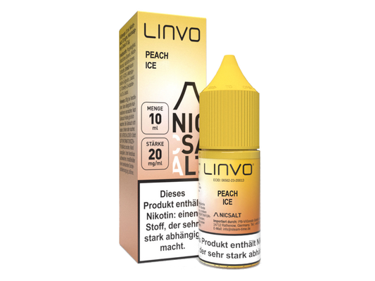 Linvo -  Peach Ice - Nikotinsalz Liquid 20 mg/ml