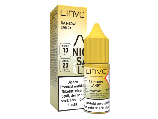 Linvo - Rainbow Candy - Nikotinsalz Liquid 20 mg/ml
