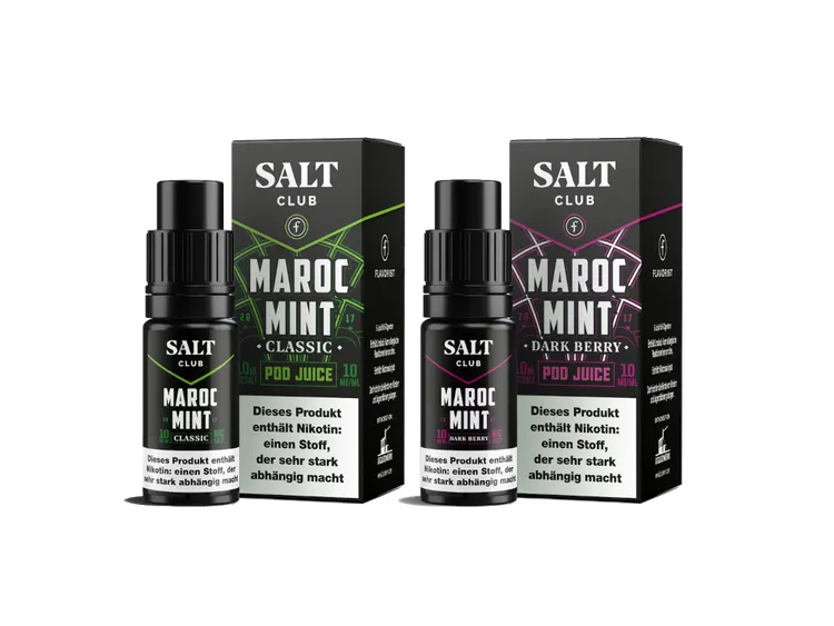 Salt Club - Flavorist Maroc Mint - Nikotinsalz Liquid