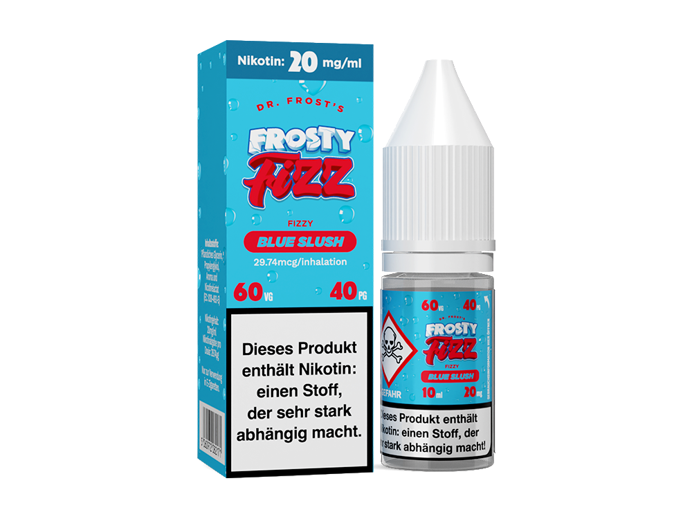 Dr. Frost - Frosty Fizz - Blue Slush - Nikotinsalz Liquid 20mg/ml