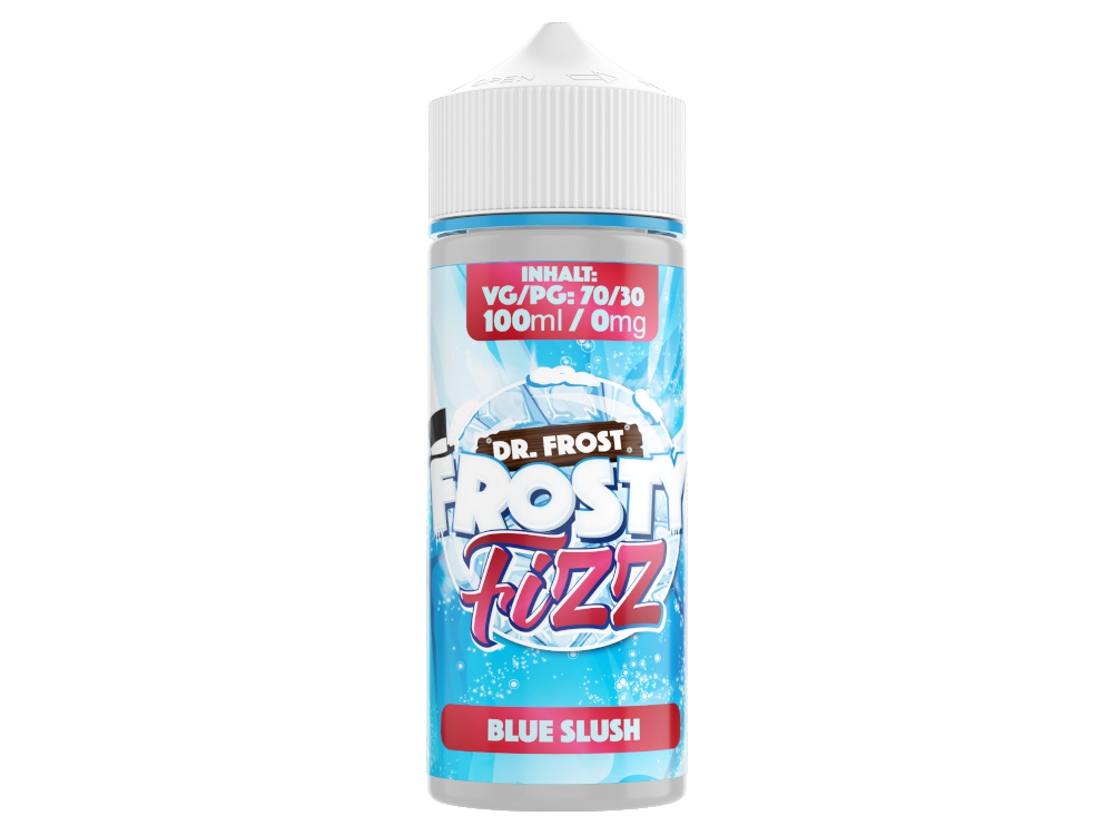 Dr. Frost - Frosty Fizz - Blue Slush Liquid - 100ml 0mg/ml