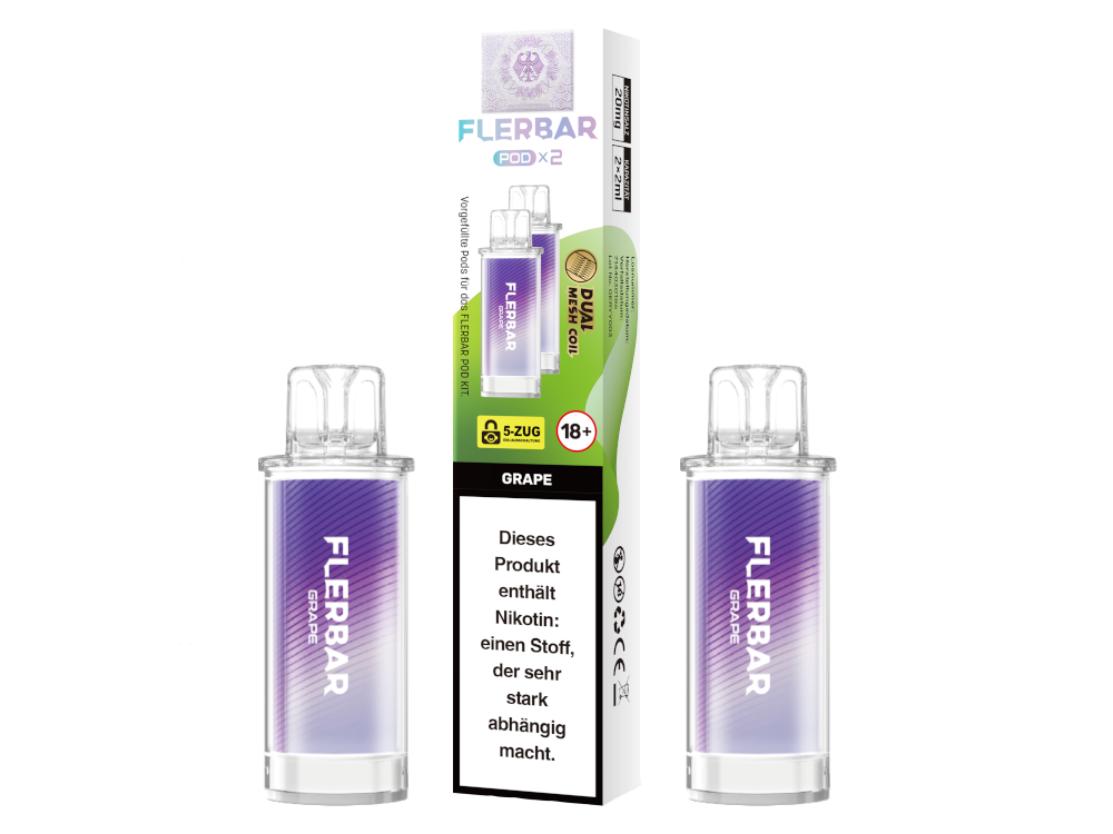 Flerbar - POD (2 Stück pro Packung)