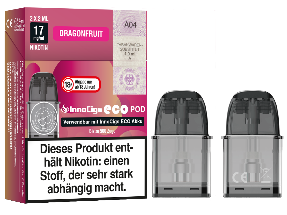 InnoCigs - Eco Pod (2 Stück pro Packung)