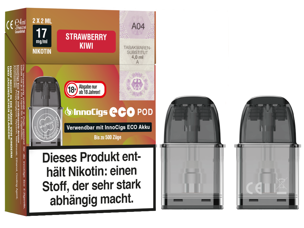 InnoCigs - Eco Pod (2 Stück pro Packung)