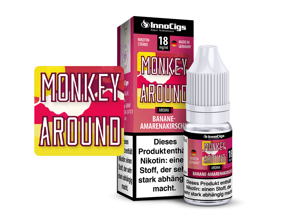 Monkey Around Bananen-Amarenakirsche Aroma - Liquid für E-Zigaretten
