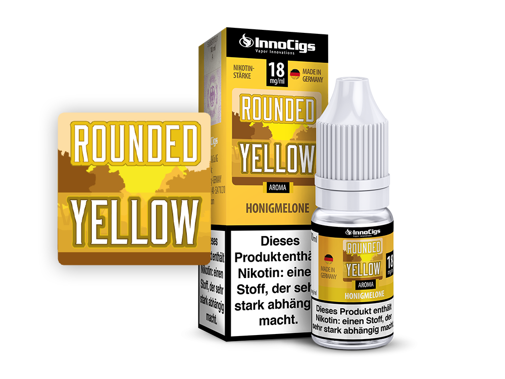 Rounded Yellow Honigmelonen Aroma - Liquid für E-Zigaretten