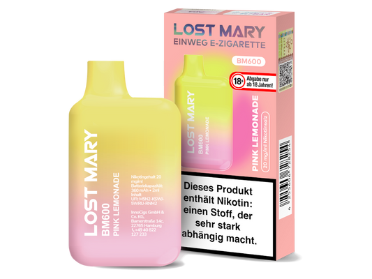 Lost Mary - BM600 Einweg E-Zigarette - 20mg/ml