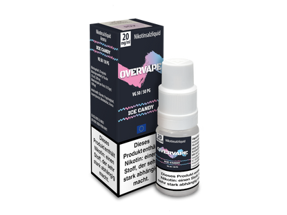 Overvape Nikotinsalz Liquid – 10ml in 30 Geschmacksrichtungen