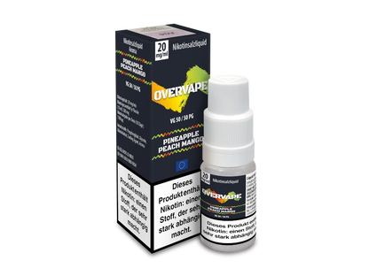 Overvape Nikotinsalz Liquid – 10ml in 30 Geschmacksrichtungen
