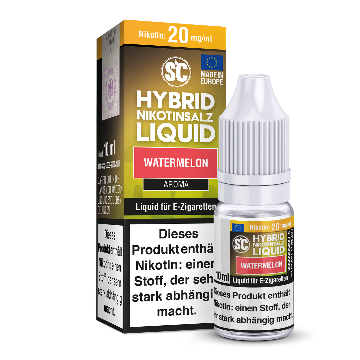SC - Watermelon -  Hybrid Nikotinsalz Liquid