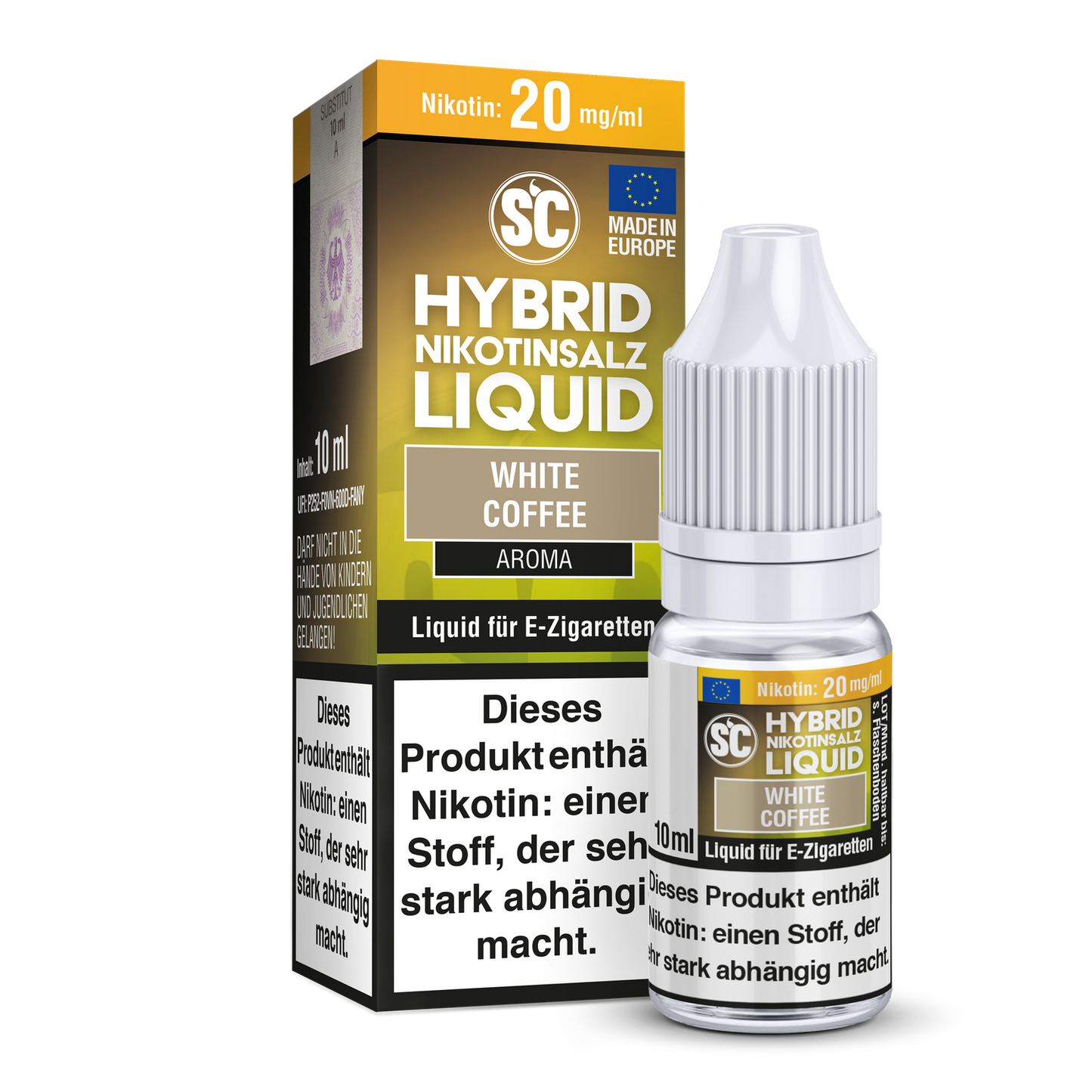 SC - White Coffee -  Hybrid Nikotinsalz Liquid