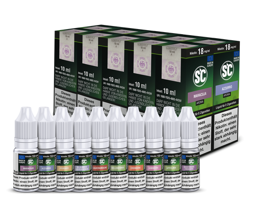 Fruit Probierbox E-Zigaretten Liquid