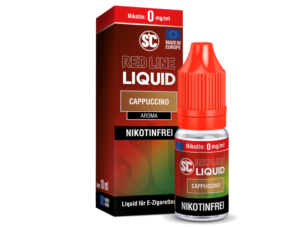 SC - Red Line - Cappuccino - Nikotinsalz Liquid